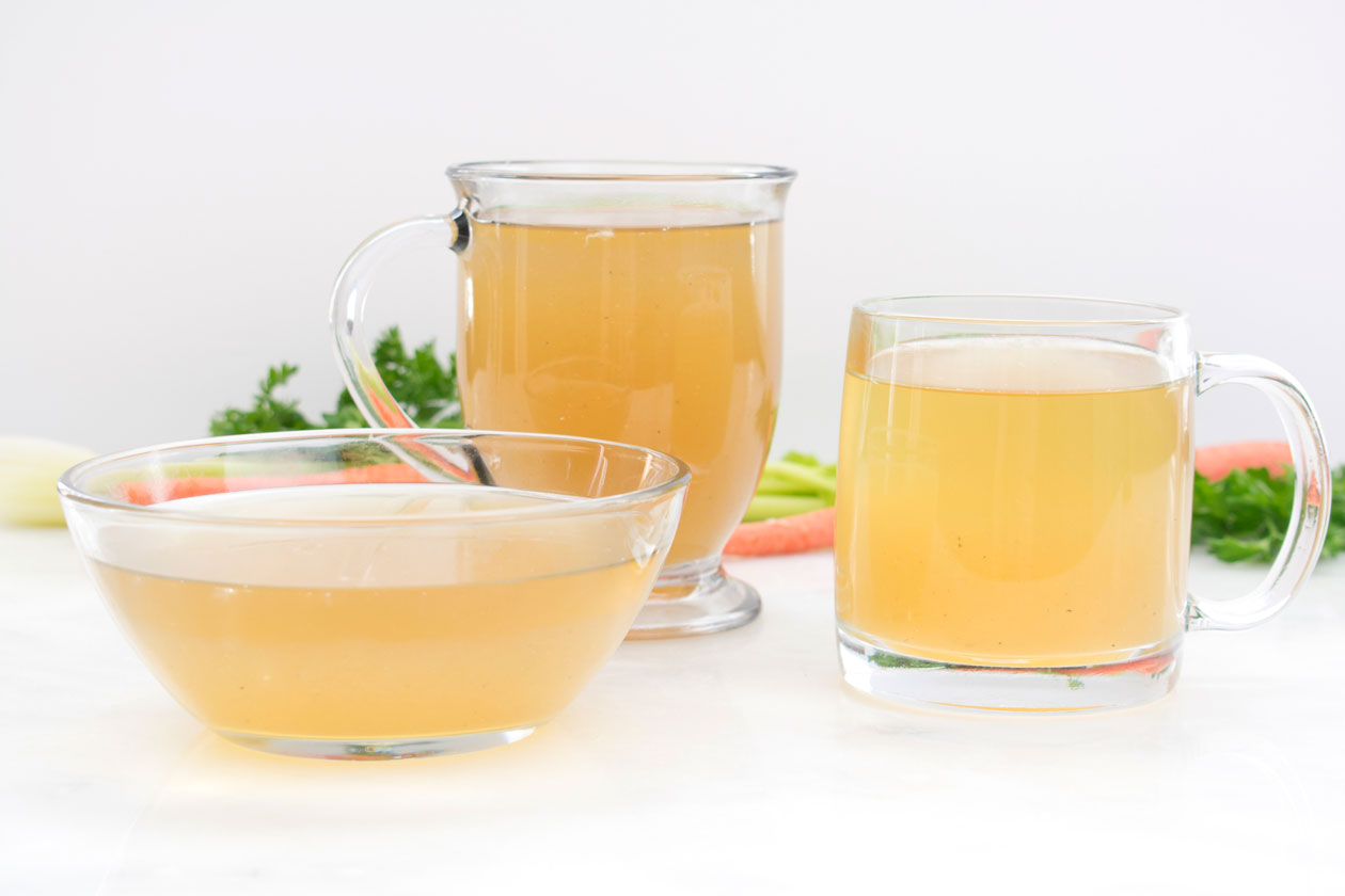 Make bone broth at home and add astragalus.